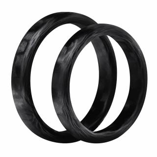 Snubní prsteny z karbonu CR230-4