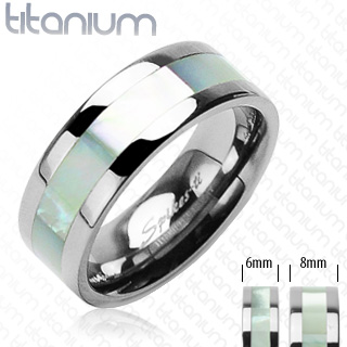 Snubní Titanové prsteny R-TI-0580 (Snubní prsteny R-TI-0580)