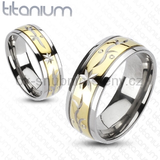 Snubní Titanové prsteny R-TM-3053 (Snubní prsteny R-TM-3053)