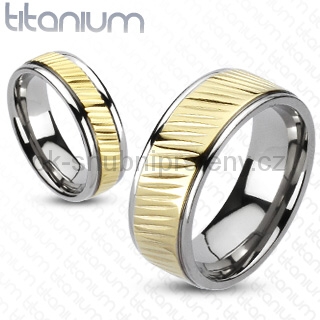 Snubní Titanové prsteny R-TM-3151 (Snubní prsteny R-TM-3151)