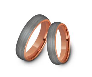Wolframové snubní prsteny R-TU-125
