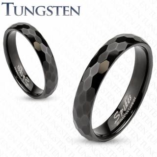 Wolframové snubní prsteny R-TUF-009