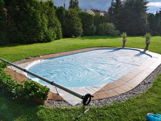 Solární plachta 3,7 x 7,3 m průhledná Cornisun CORNISUN358