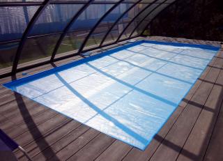 Solární plachta 4 x 7 m průhledná Cornisun CORNISUN360