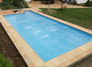 Solární plachta 4 x 8 m průhledná Cornisun CORNISUN361