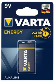 Baterie Varta ENERGY 4122, 9V alk.-1ks.