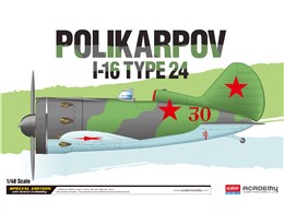 Model Kit letadlo 12314 - Polikarpov I-16 Type 24 LE: (1:48)