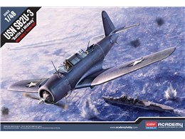 Model Kit letadlo 12324 - SB2U-3 &quot;Battle of Midway&quot; (1:48)