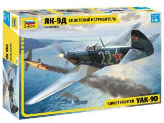 Model Kit letadlo 4815 - YAK-9 Soviet fighter (1:48)