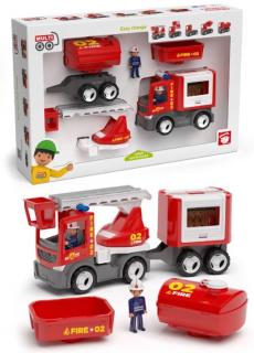 MultiGO Fire set - figurky Igráčků hasičů s auty