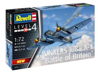 Plastic ModelKit letadlo 04972 - Junkers Ju88 A-1 Battle of Britain (1:72)