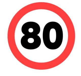 Samolepka 80