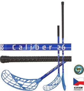 Floorbalová hokejka CALIBER FLEX 26 IFF Délka: 950 mm, Čepel: Pravá