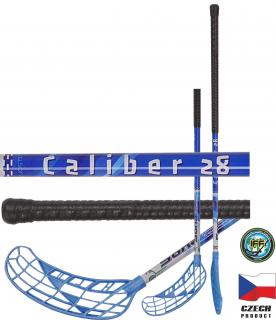 Floorbalová hokejka CALIBER FLEX 28 IFF Délka: 950 mm, Čepel: Pravá