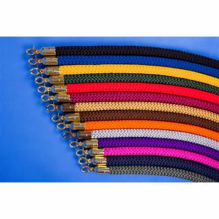 Pletené lano pro zlatý sloupek 2,2 m Název: barva lana :černá
