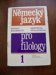 Německý jazyk pro filology (Rudolf Baumbach, Gertruda Václavková)