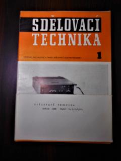 Sdělovací technika červen 1981, č. 8 (Měsíčník pro rozvoj a praxi sdělovacích prostředků)