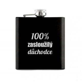 Černá placatka - 100% zasloužený důchodce