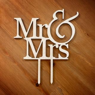 Zápich do dortu - Mr & Mrs