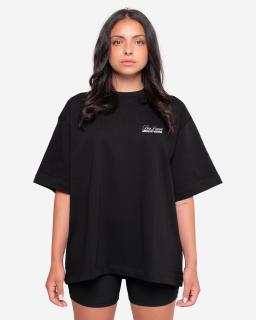 Dámské oversized triko Prisma - black L