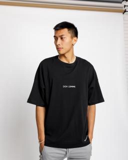 Oversized Triko Chest - black Velikost: XL