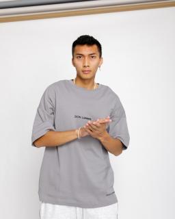 Oversized Triko Chest - grey L