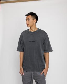 Oversized Triko Chest - washed Velikost: M