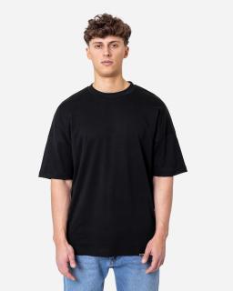 Oversized Triko Ground - black Velikost: M