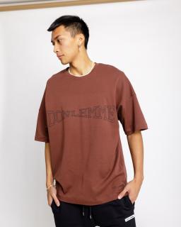 Oversized Triko Square - mocha L