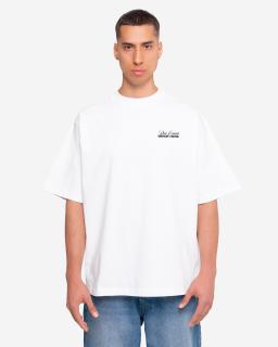 Pánské oversized triko Prisma - white L