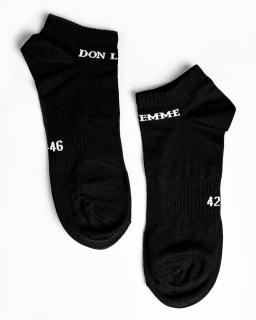 Ponožky Ankle 2ks - černé Velikost: 38-42