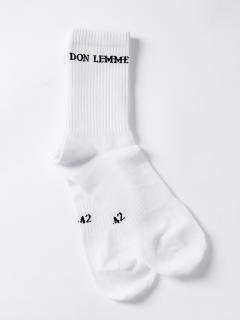 Ponožky Horizontal - bílé Velikost: 42-46