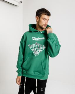 Unisex Mikina Checkmate - green M