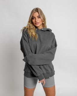 Unisex Mikina Deep - grey Velikost: L