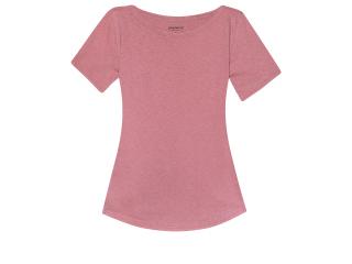 Dámské konopné tričko BERKA Dusty Rose Velikost oblečení: L