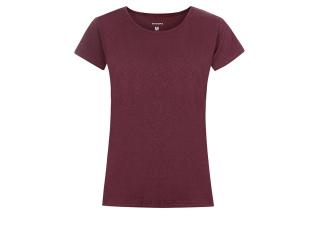 Dámské konopné tričko BINKA Burgundy Velikost oblečení: L
