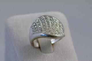 Stříbrný prsten Belinda 2