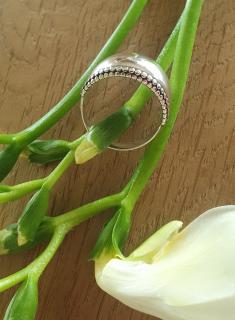 Stříbrný prsten Cornelia Varianta: velikost 57