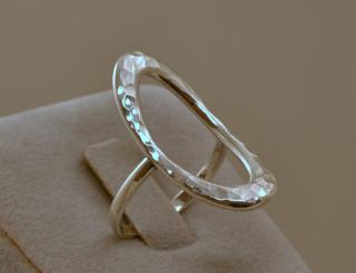 Stříbrný prsten Lara Varianta: velikost 55