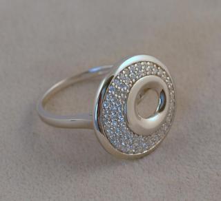 Stříbrný prsten Senta
