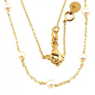 Říční perly náhrdelník 619 Délka náhrdelníku: 42 cm