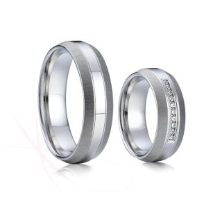 Snubní prsteny ocelové Ceasar a Cleopatra Rytina: Rytina do snubních prstenů