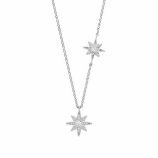 Stříbrný náhrdelník Engelsrufer ERN-2NSTAR-ZI hvězdy Délka náhrdelníku: 42 cm