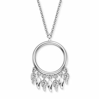 Stříbrný náhrdelník Engelsrufer ERN-FWING-ZI křidélka Délka náhrdelníku: 42 cm