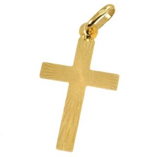 Zlatý kříž gravírovaný 1497