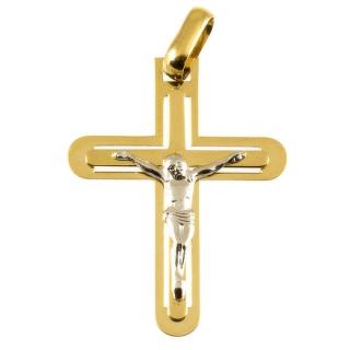 Zlatý kříž s Ježíšem 929