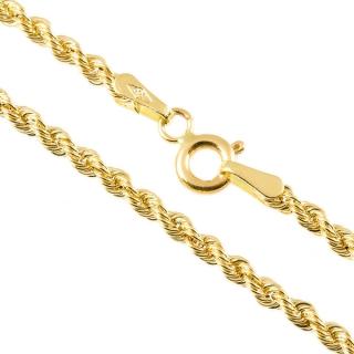 Zlatý náhrdelník 436 typu valis Délka náhrdelníku: 50 cm