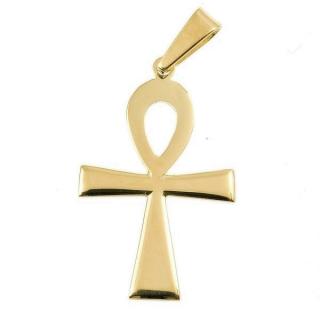 Zlatý nilský kříž 382 Barva zlata: bílá