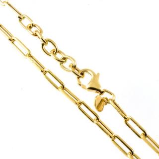 Zlatý pevný řetízek 1404 Délka řetízku: 45 cm