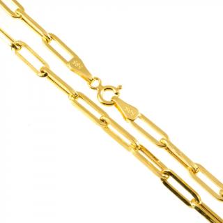 Zlatý pevný řetízek anker 607 Délka řetízku: 55 cm